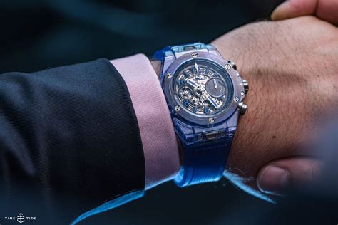 hublot zafiro|Hublot Big Bang Unico Blue Sapphire – Hands.